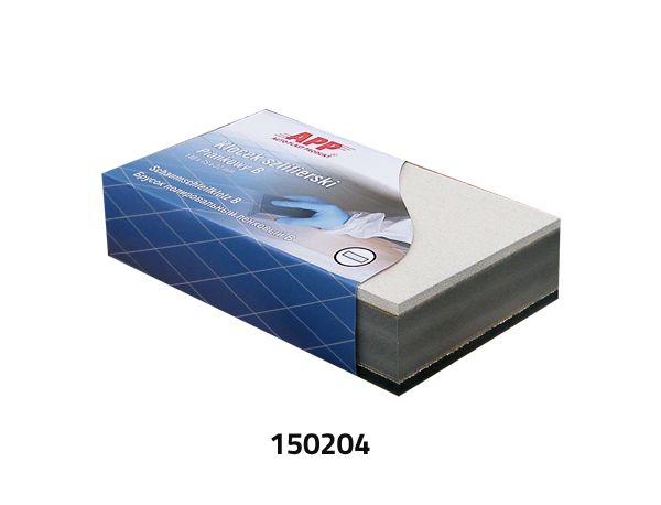 APP/ 150204 Брусок шлифовальный пенный В 140х75х27мм