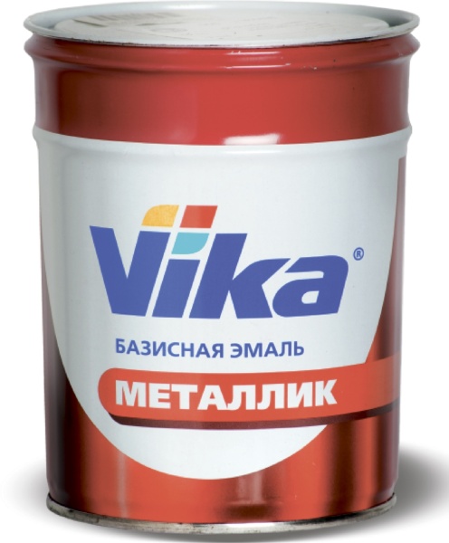 VIKA-металлик / 8106 Светло-серебряная зернистая 0,9кг(6шт)